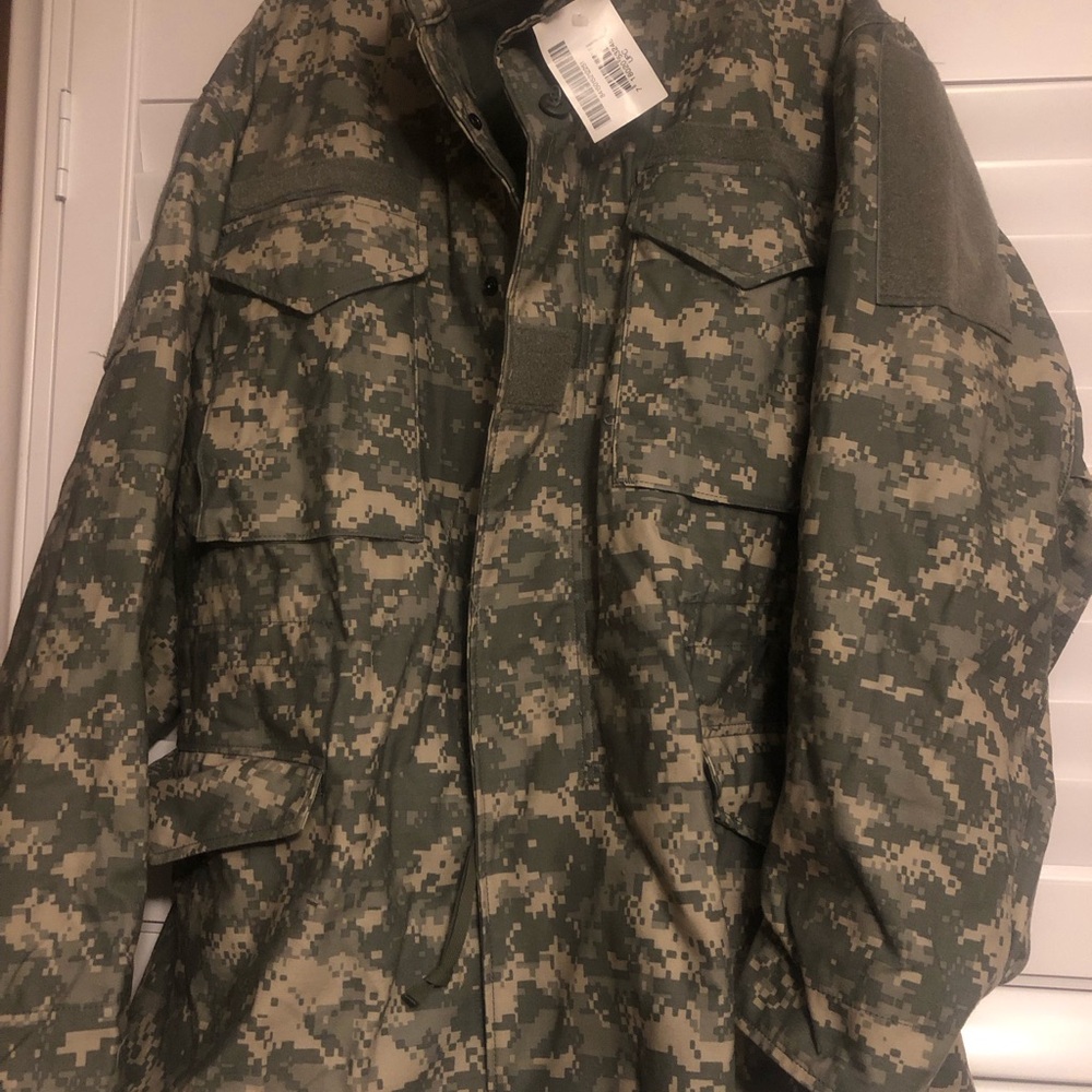 Camouflage Military Field Jacket Unisex